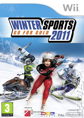 Winter Sports 2011: Go for Gold - Wii Cover & Box Art