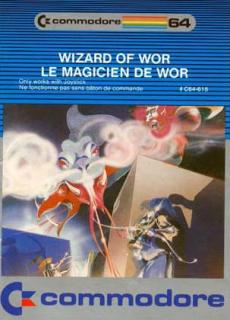 Wizard of Wor - C64 Cover & Box Art