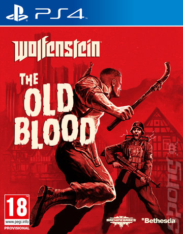 Wolfenstein: The Old Blood - PS4 Cover & Box Art