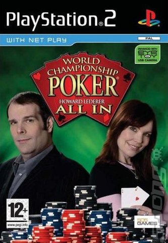 World Championship Poker Featuring Howard Lederer: All In - PS2 Cover & Box Art