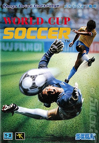 World Cup Soccer - Sega Megadrive Cover & Box Art