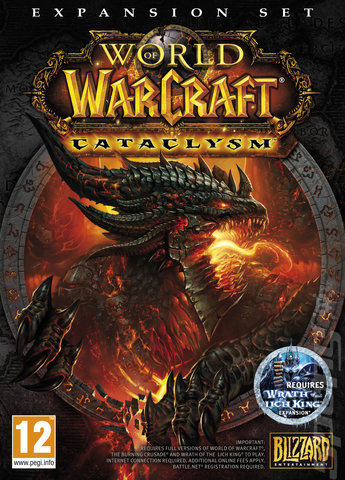 World of Warcraft: Cataclysm - PC Cover & Box Art