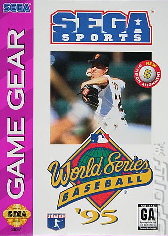 World Series Baseball - Game Gear Cover & Box Art