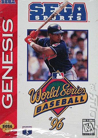 World Series Baseball - Sega Megadrive Cover & Box Art