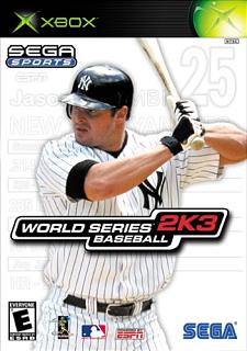 World Series Baseball 2K3 - Xbox Cover & Box Art