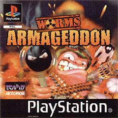 Worms Armageddon - PlayStation Cover & Box Art