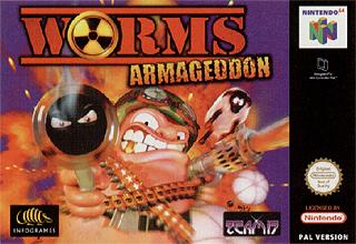 Worms Armageddon - N64 Cover & Box Art