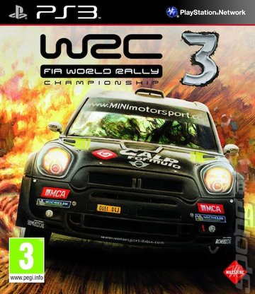 WRC: FIA World Rally Championship 3 - PS3 Cover & Box Art