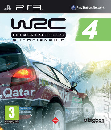 WRC: FIA World Rally Championship 4 - PS3 Cover & Box Art