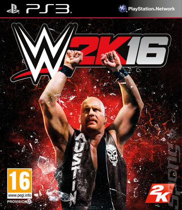 WWE 2K16 - PS3 Cover & Box Art