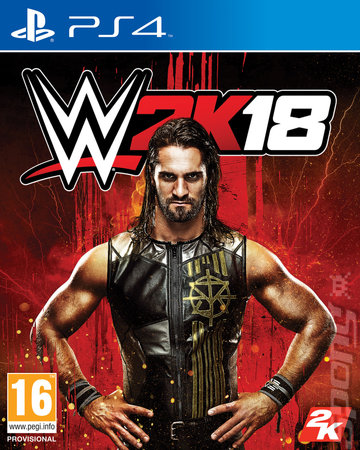 WWE 2K18 - PS4 Cover & Box Art
