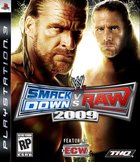WWE SmackDown Vs. RAW 2009 - PS3 Cover & Box Art