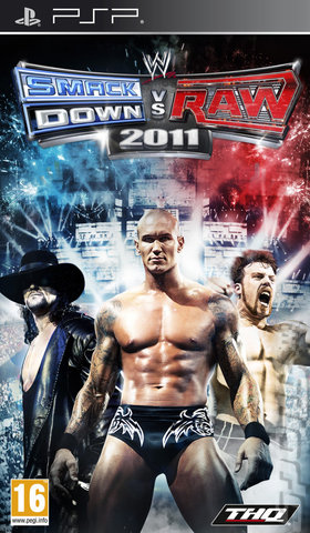 WWE Smackdown vs Raw 2011 - PSP Cover & Box Art