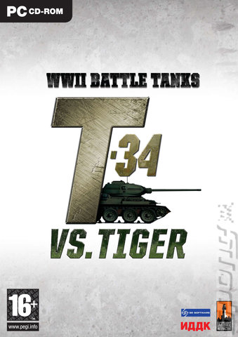 WWII Battle Tanks: T-34 vs. Tiger - PC Cover & Box Art