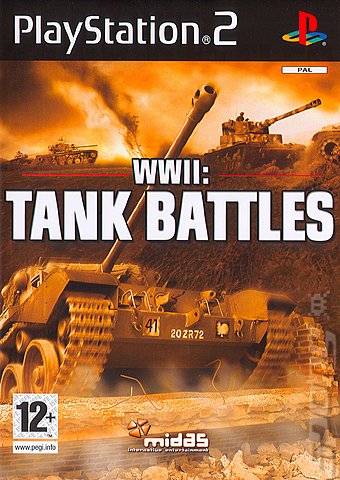 WWII: Tank Battles - PS2 Cover & Box Art