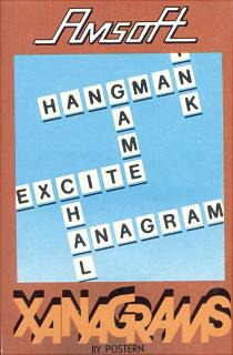 Xanagrams - Amstrad CPC Cover & Box Art