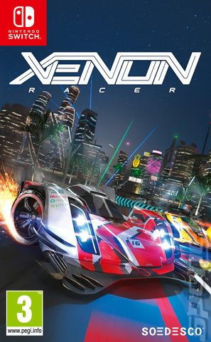 Xenon Racer - Switch Cover & Box Art