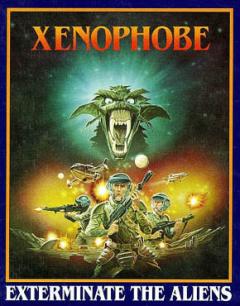 Xenophobe - C64 Cover & Box Art