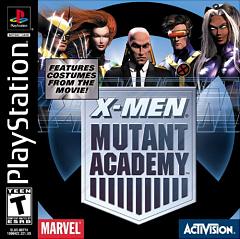 X-Men Mutant Academy - PlayStation Cover & Box Art