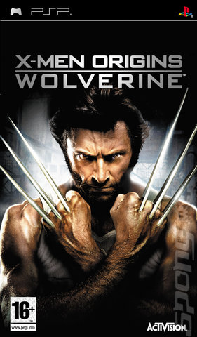 X-Men Origins: Wolverine - PSP Cover & Box Art