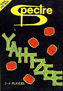 Yahtzie - Spectrum 48K Cover & Box Art