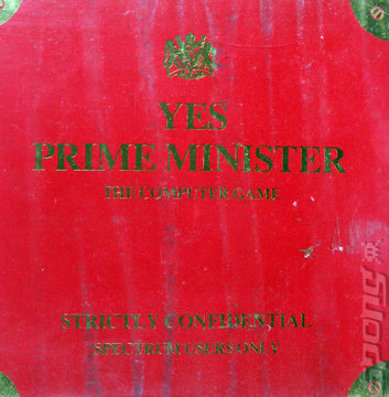 Yes, Prime Minister - Spectrum 48K Cover & Box Art