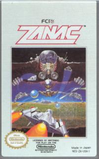 Zanac - NES Cover & Box Art