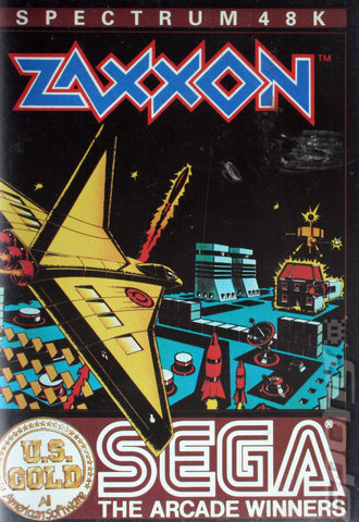 Zaxxon - Spectrum 48K Cover & Box Art