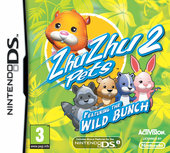 ZhuZhu Pets: Featuring The Wild Bunch - DS/DSi Cover & Box Art