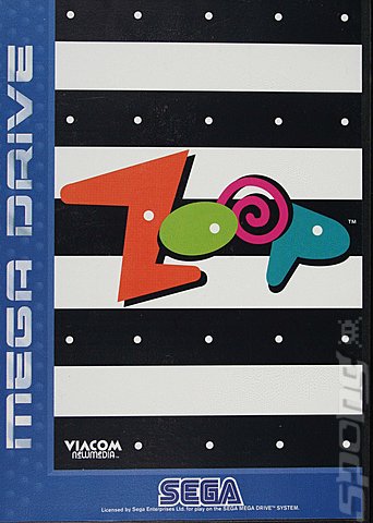 Zoop - Sega Megadrive Cover & Box Art