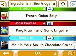 1000 Cooking Recipes - DS/DSi Screen