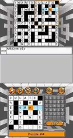 1001 Crosswords - DS/DSi Screen