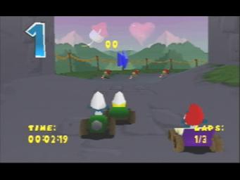 321 Smurf - PlayStation Screen