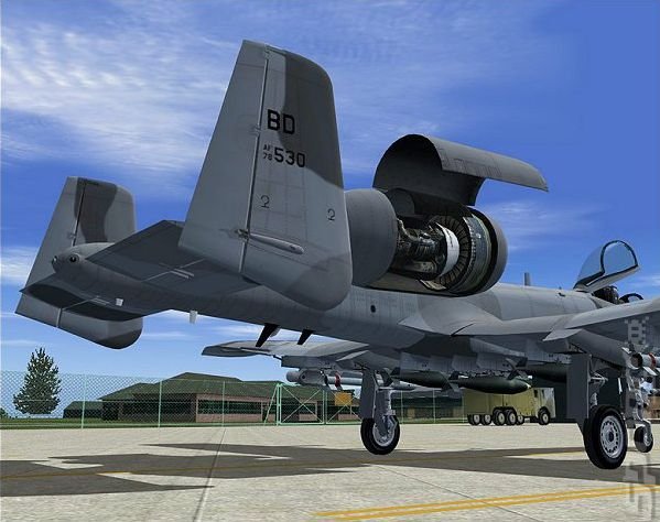 A10 Warthog (FS2004) - PC Screen