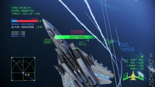 Ace Combat: Infinity - PS3 Screen