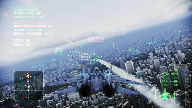 Ace Combat: Infinity - PS3 Screen