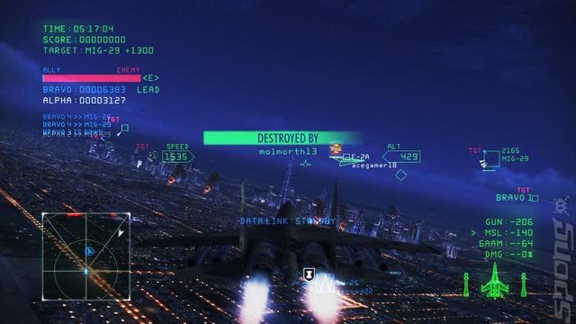 Ace Combat: Infinity - PS3 Screen