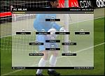 AC Milan Club Football 2005 - PS2 Screen