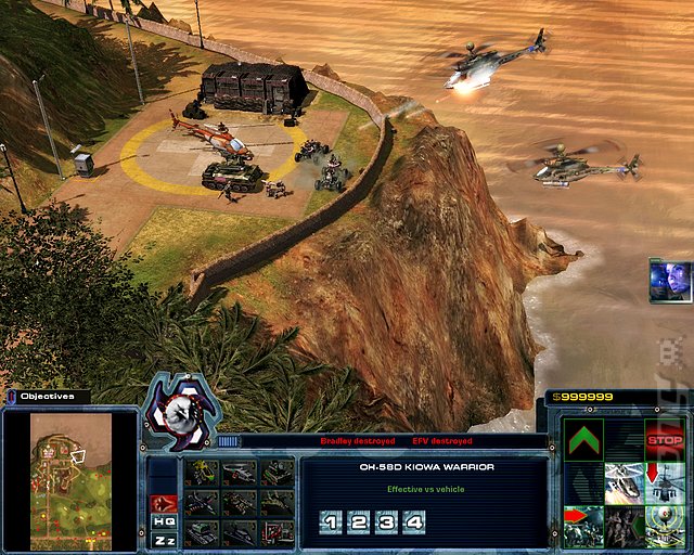 Act of War: High Treason - PC Screen