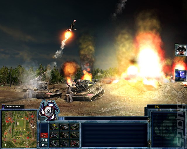 Act of War: High Treason - PC Screen