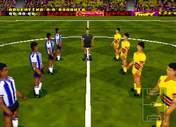 Actua Soccer - PlayStation Screen