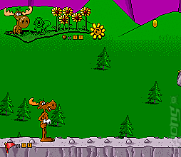 Adventures of Rocky and Bullwinkle and Friends, The - SNES Screen