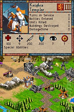 Age of Empires: The Age of Kings - DS/DSi Screen