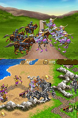 Age of Empires: The Age of Kings - DS/DSi Screen