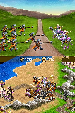 Age of Empires: The Age of Kings - DS/DSi Screen