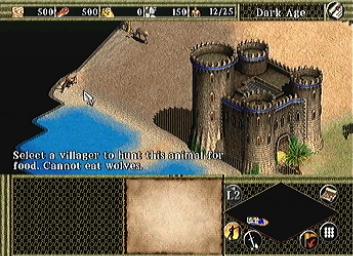 Age of Empires 2: The Age of Kings - PS2 Screen