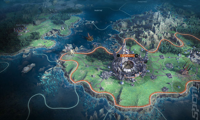 Age of Wonders: Planetfall - PC Screen