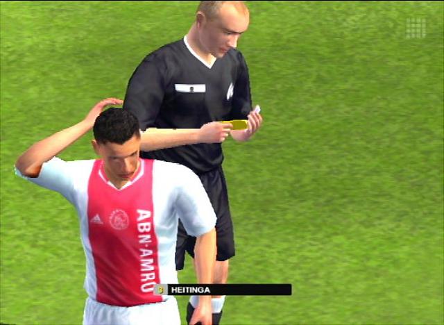 Ajax Club Football 2005 - PS2 Screen