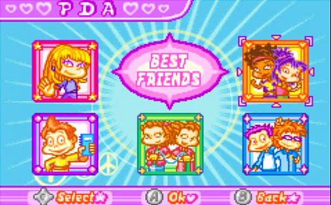 All Grown Up: Express Yourself - GBA Screen