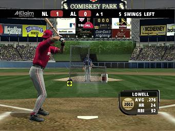 All Star Baseball 2004 - PS2 Screen